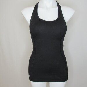 Athleta Black Halter Y-Back Tank Top Women's XS XSmall